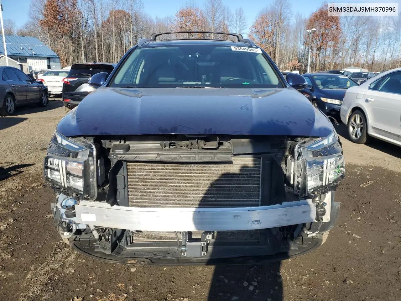 5NMS3DAJ9MH370996 2021 Hyundai Santa Fe Sel