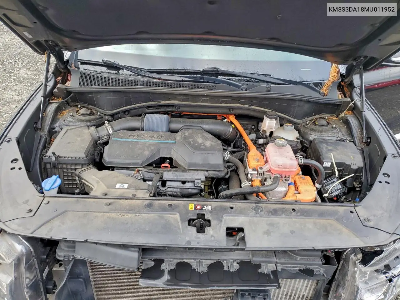 KM8S3DA18MU011952 2021 Hyundai Santa Fe Sel Premium