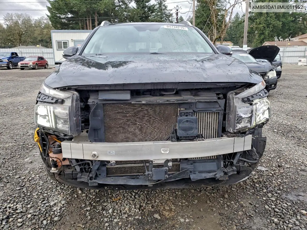 KM8S3DA18MU011952 2021 Hyundai Santa Fe Sel Premium