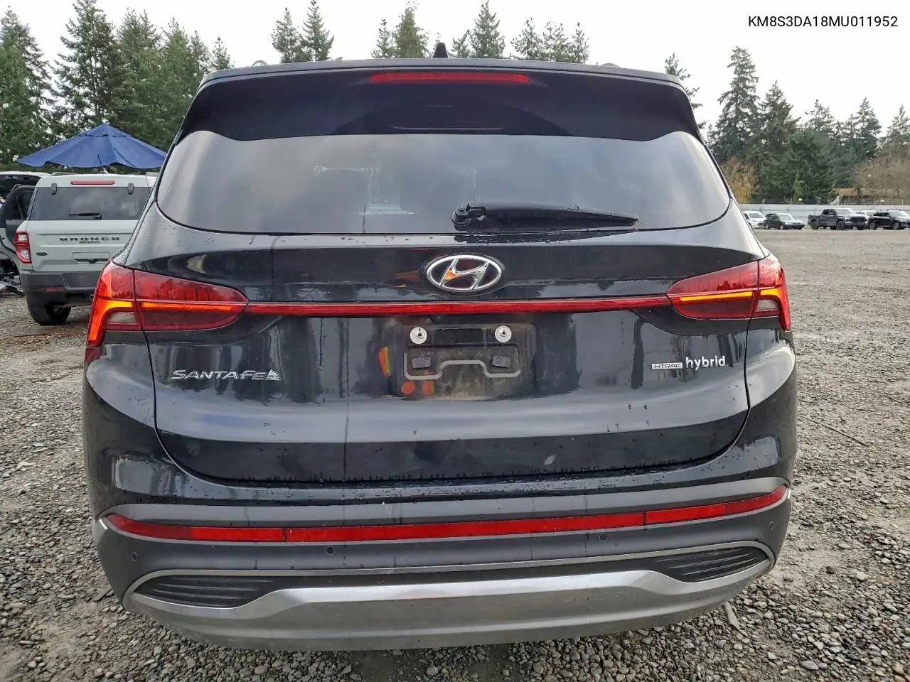 KM8S3DA18MU011952 2021 Hyundai Santa Fe Sel Premium