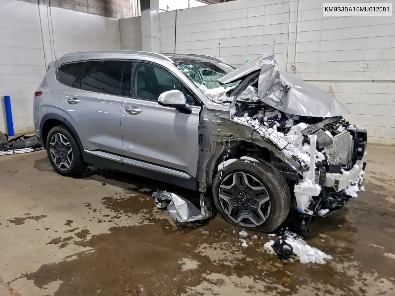 KM8S3DA16MU012081 2021 Hyundai Santa Fe Sel Premium