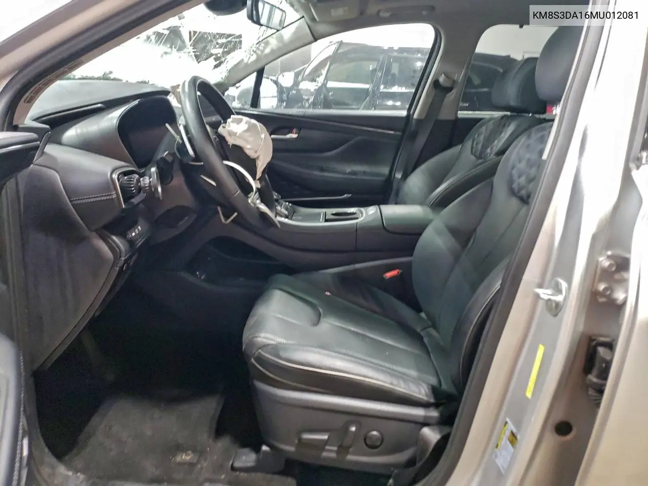 KM8S3DA16MU012081 2021 Hyundai Santa Fe Sel Premium