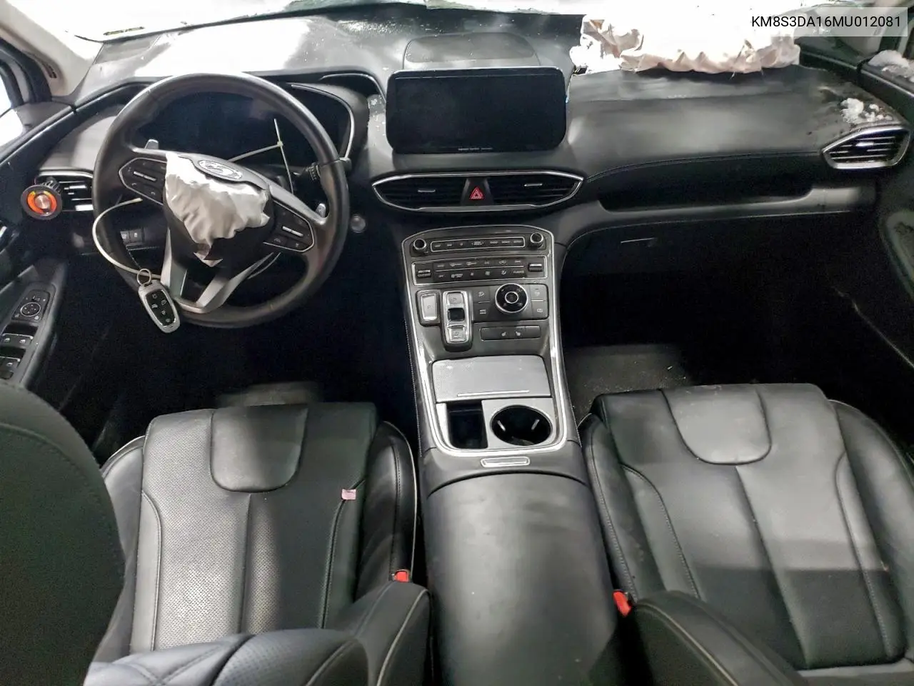 KM8S3DA16MU012081 2021 Hyundai Santa Fe Sel Premium