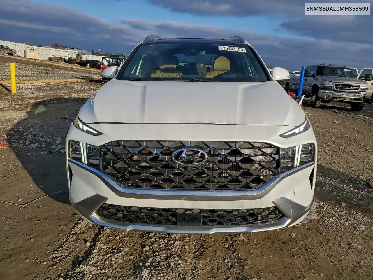 5NMS5DAL0MH358599 2021 Hyundai Santa Fe Calligraphy