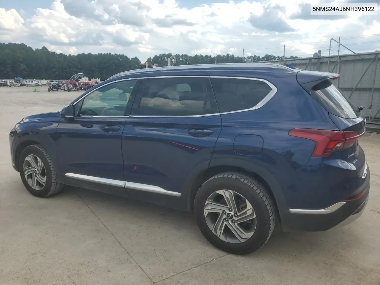 5NMS24AJ6NH396122 2022 Hyundai Santa Fe Sel