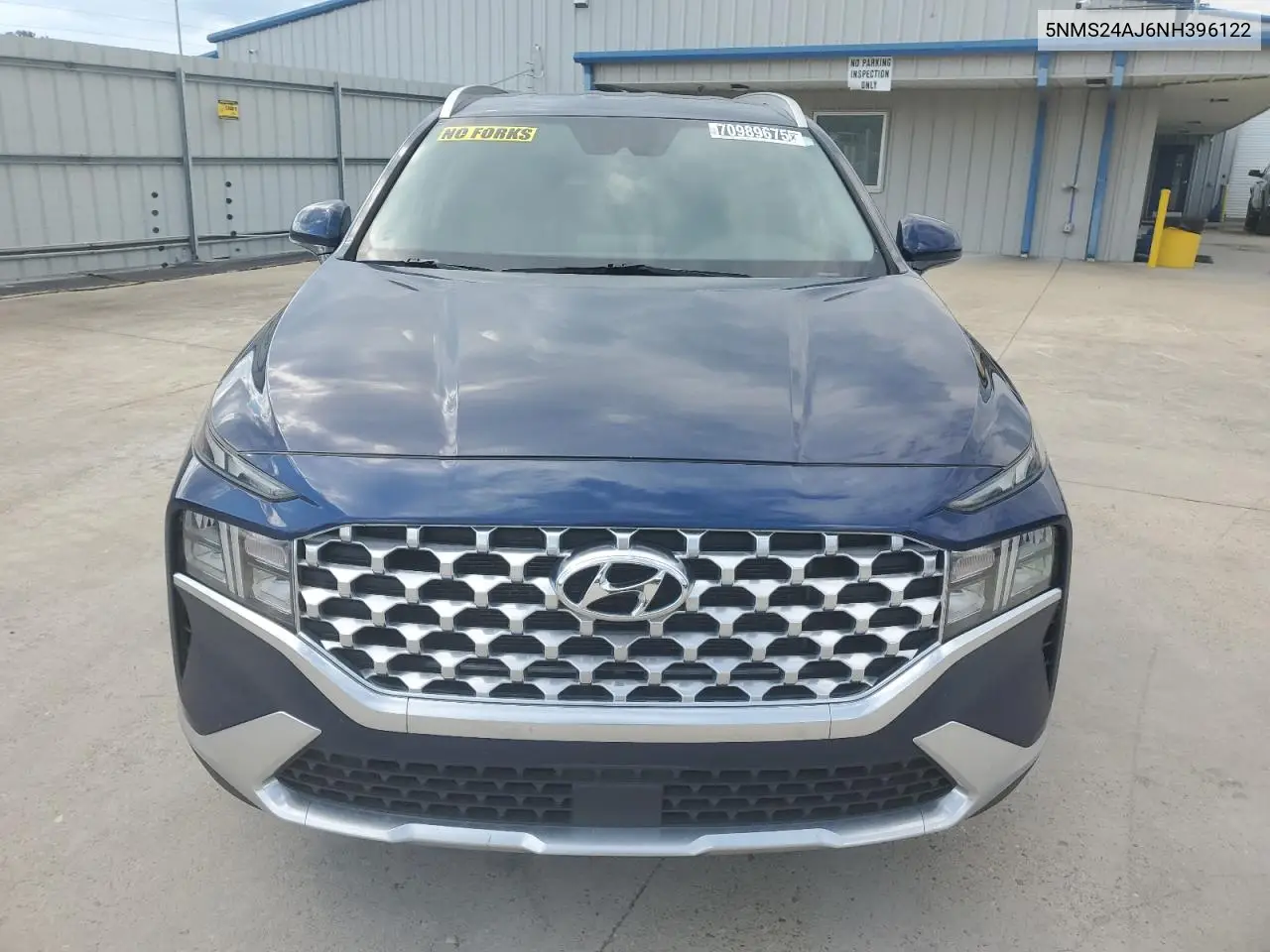 5NMS24AJ6NH396122 2022 Hyundai Santa Fe Sel