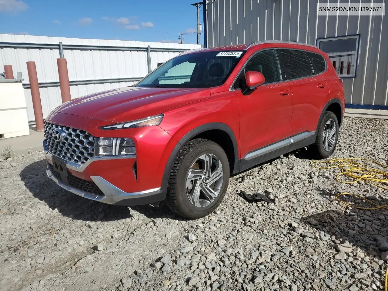 5NMS2DAJ0NH397671 2022 Hyundai Santa Fe Sel