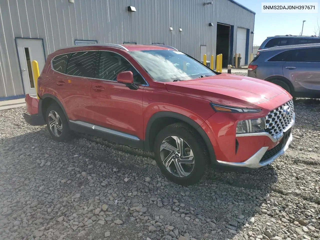 5NMS2DAJ0NH397671 2022 Hyundai Santa Fe Sel