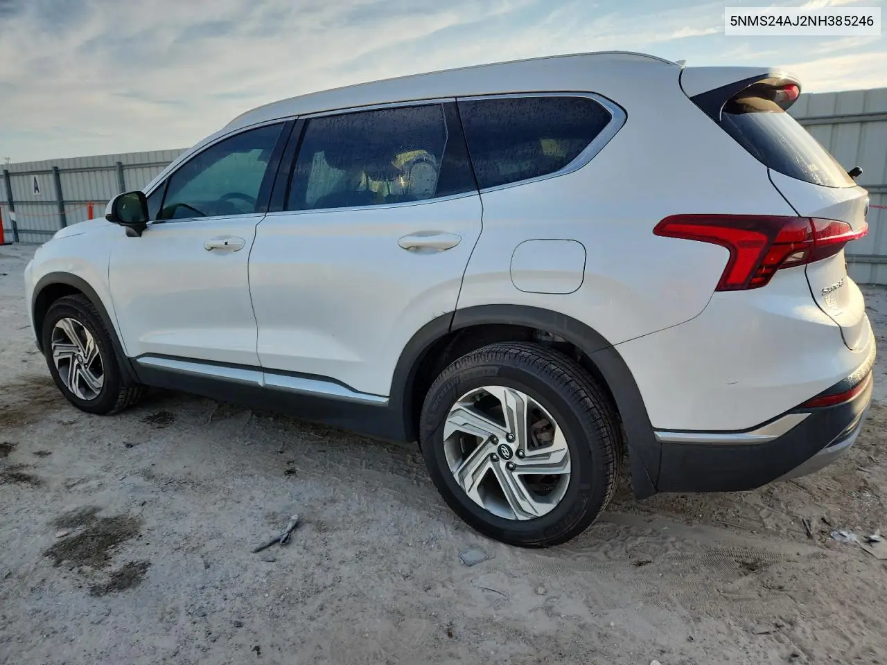 5NMS24AJ2NH385246 2022 Hyundai Santa Fe Sel