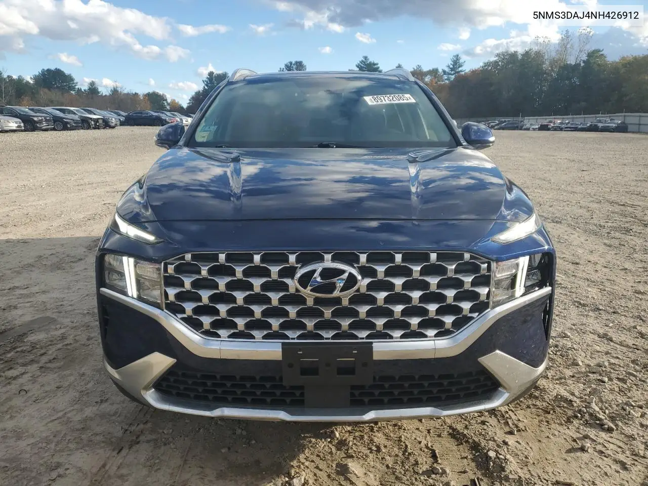 5NMS3DAJ4NH426912 2022 Hyundai Santa Fe Sel