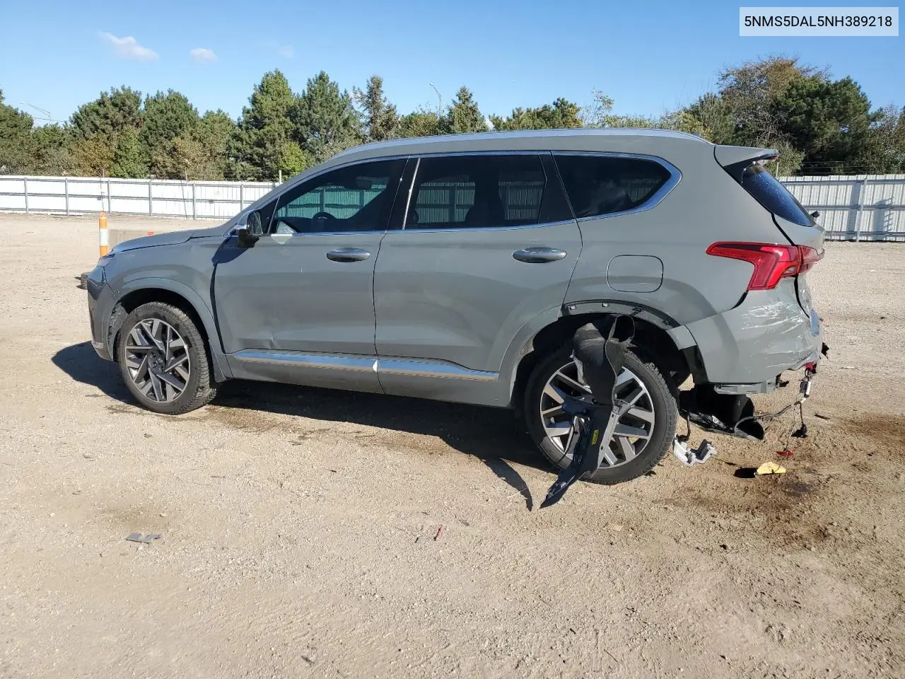 5NMS5DAL5NH389218 2022 Hyundai Santa Fe Calligraphy