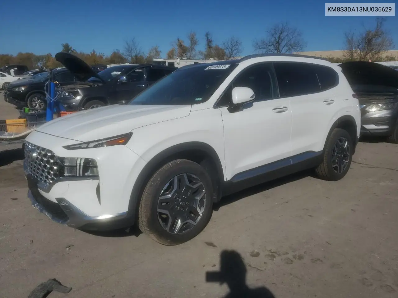 KM8S3DA13NU036629 2022 Hyundai Santa Fe Sel Premium