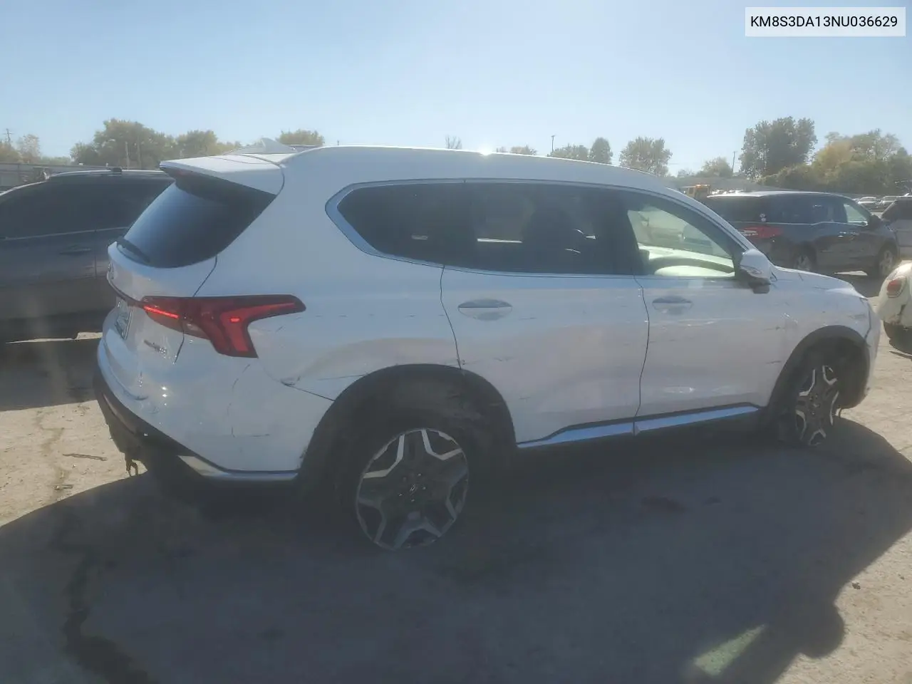 KM8S3DA13NU036629 2022 Hyundai Santa Fe Sel Premium