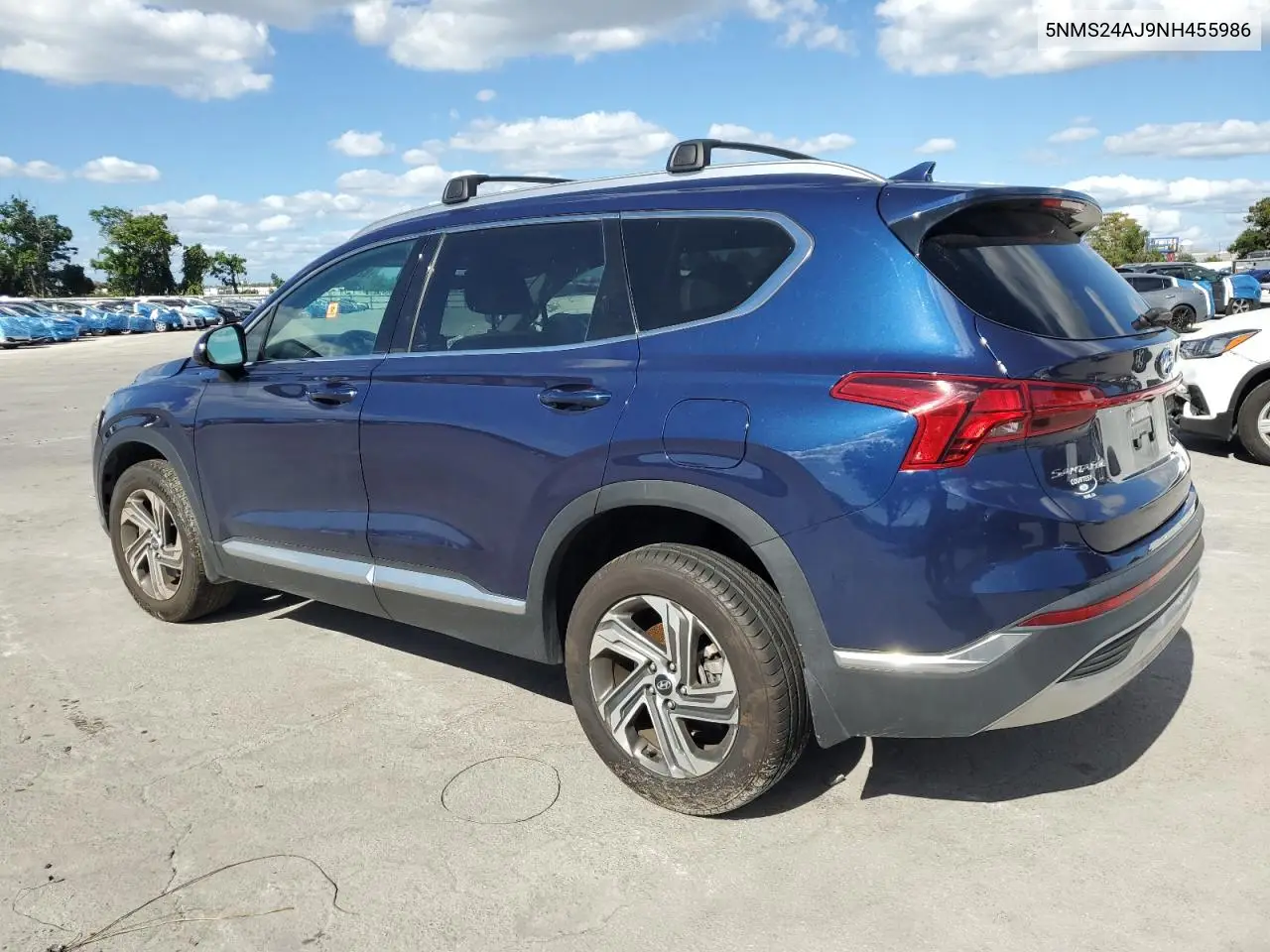 5NMS24AJ9NH455986 2022 Hyundai Santa Fe Sel
