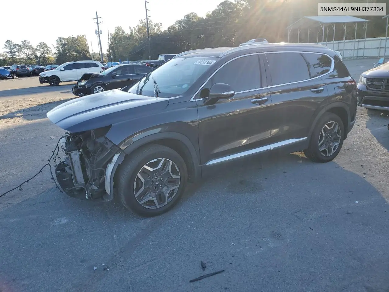 5NMS44AL9NH377334 2022 Hyundai Santa Fe Limited