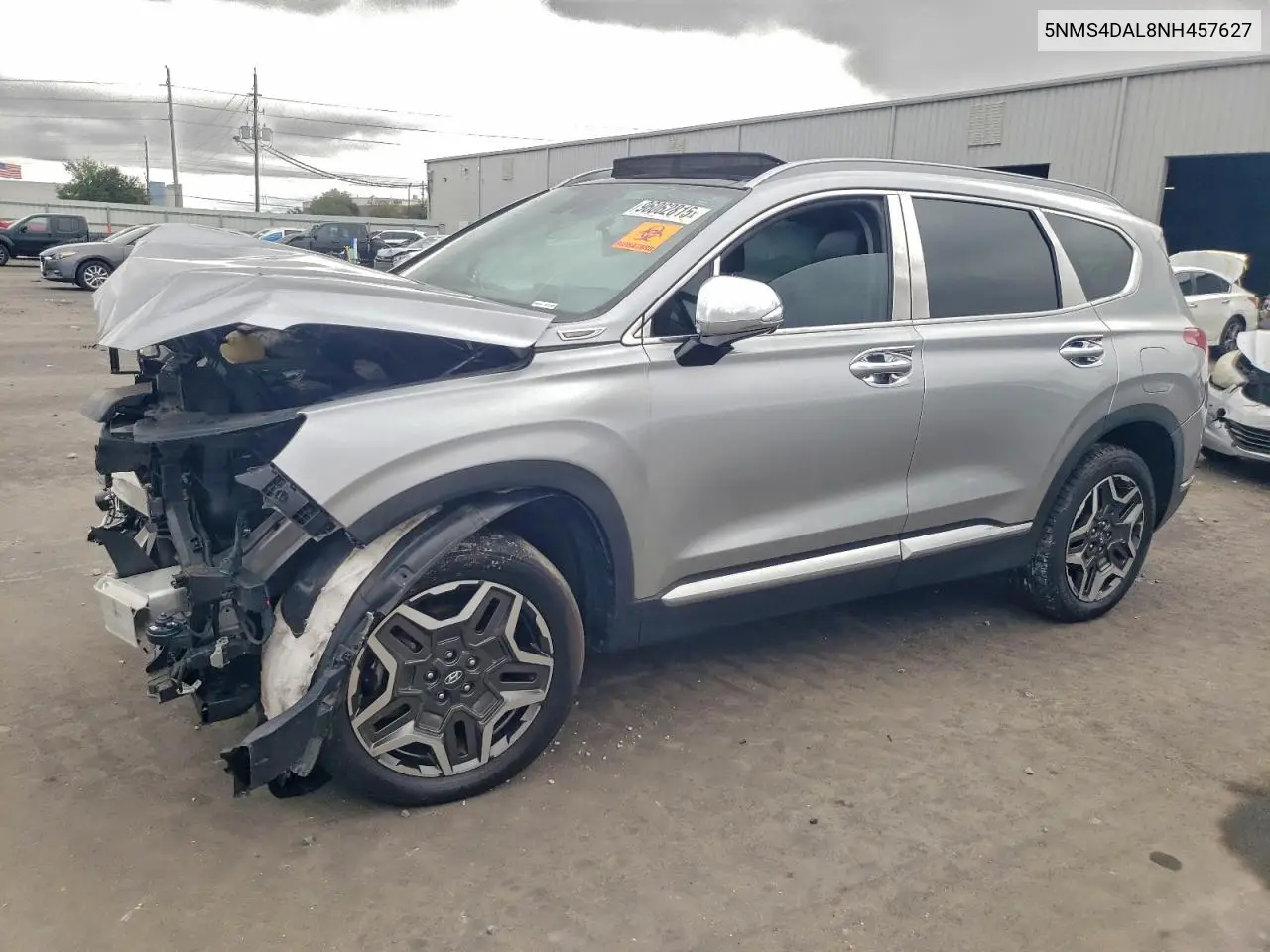 5NMS4DAL8NH457627 2022 Hyundai Santa Fe Limited