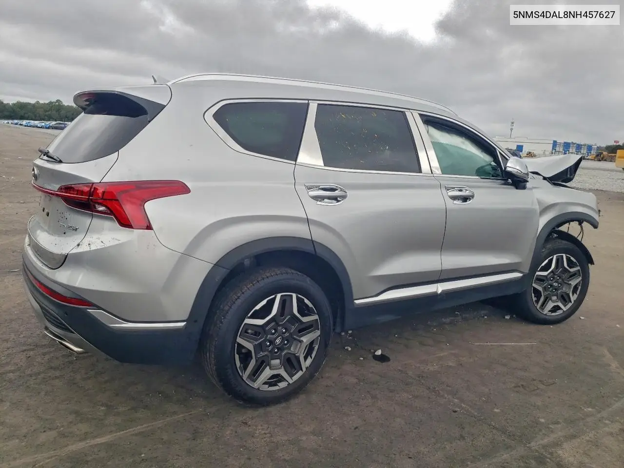 5NMS4DAL8NH457627 2022 Hyundai Santa Fe Limited