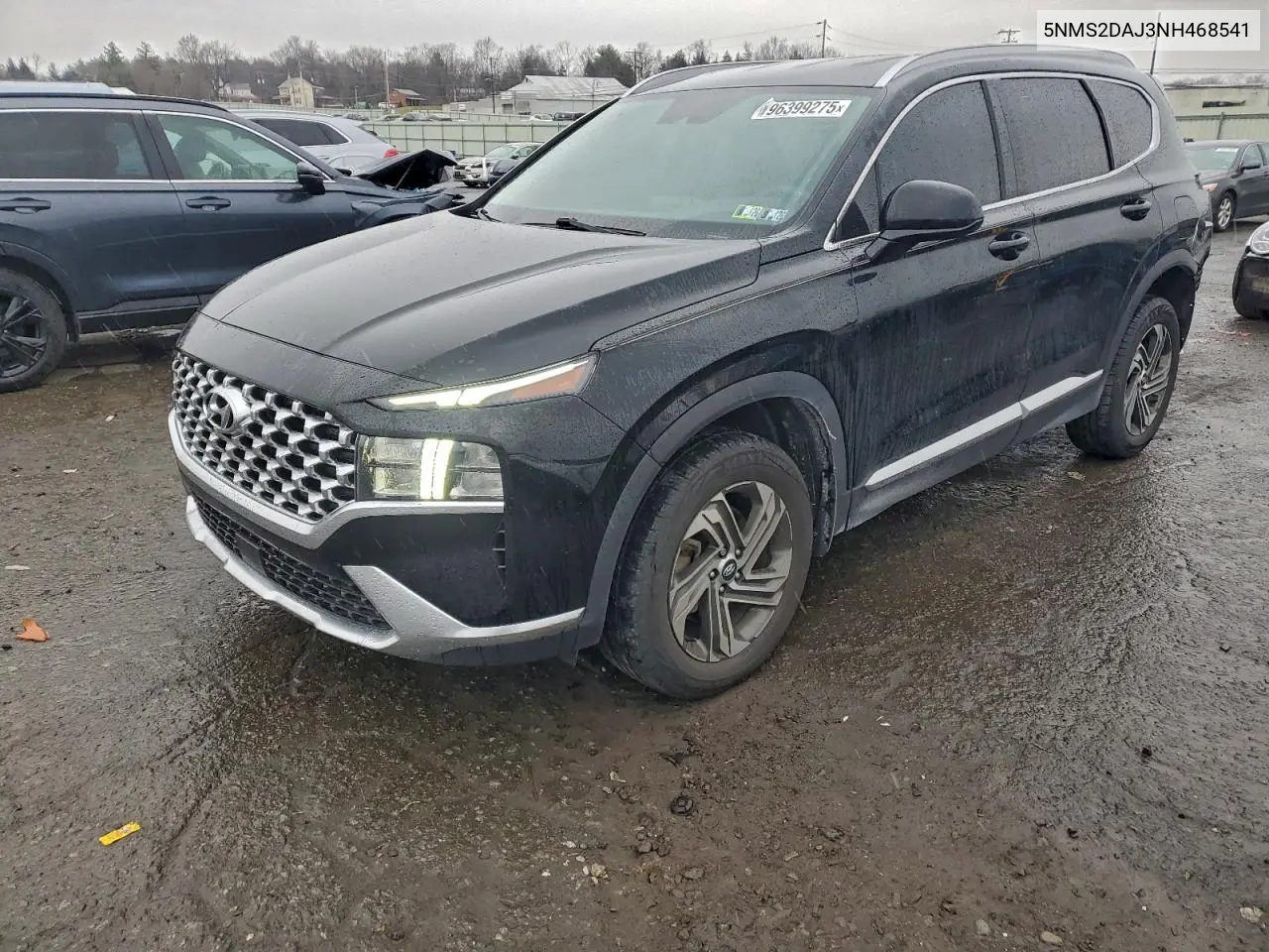 5NMS2DAJ3NH468541 2022 Hyundai Santa Fe Sel