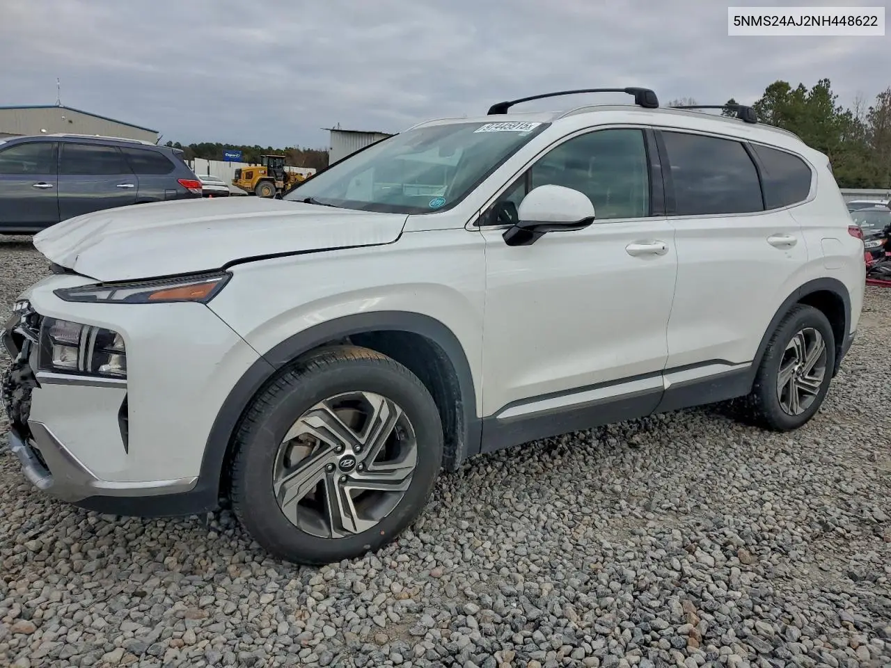 5NMS24AJ2NH448622 2022 Hyundai Santa Fe Sel