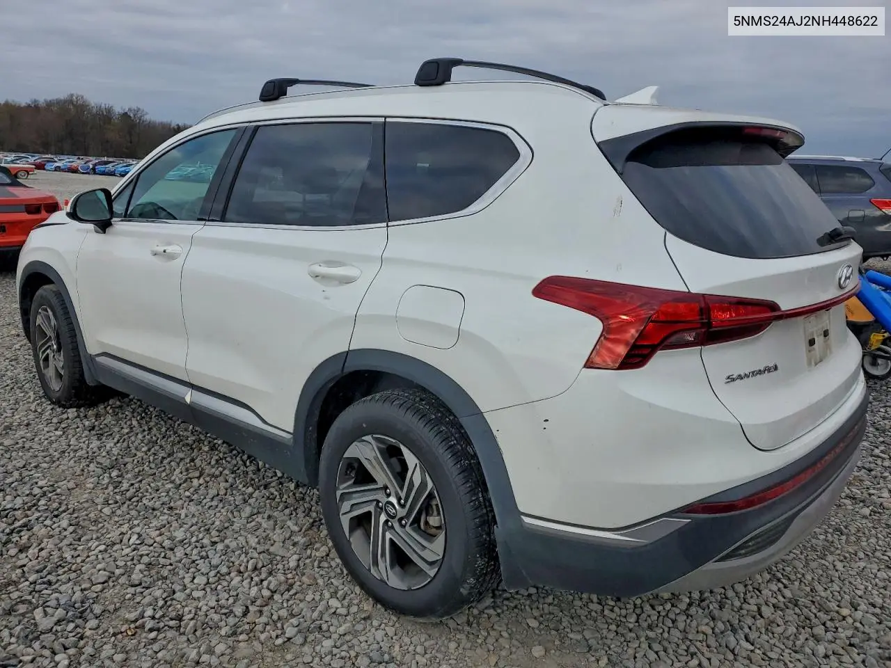 5NMS24AJ2NH448622 2022 Hyundai Santa Fe Sel