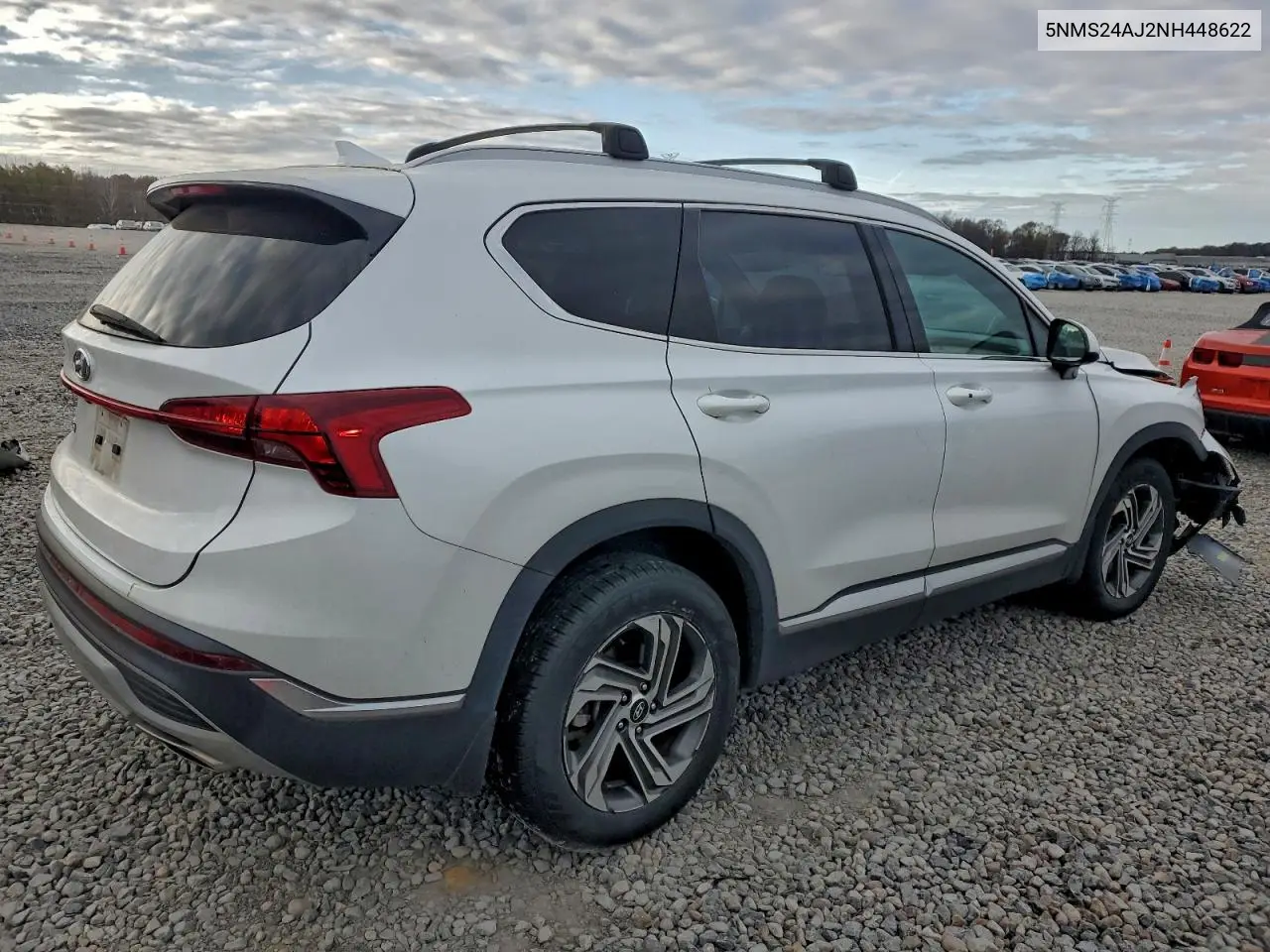 5NMS24AJ2NH448622 2022 Hyundai Santa Fe Sel