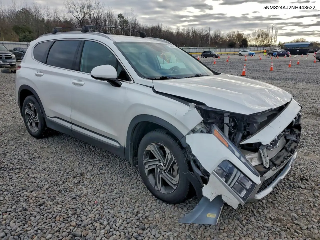 5NMS24AJ2NH448622 2022 Hyundai Santa Fe Sel