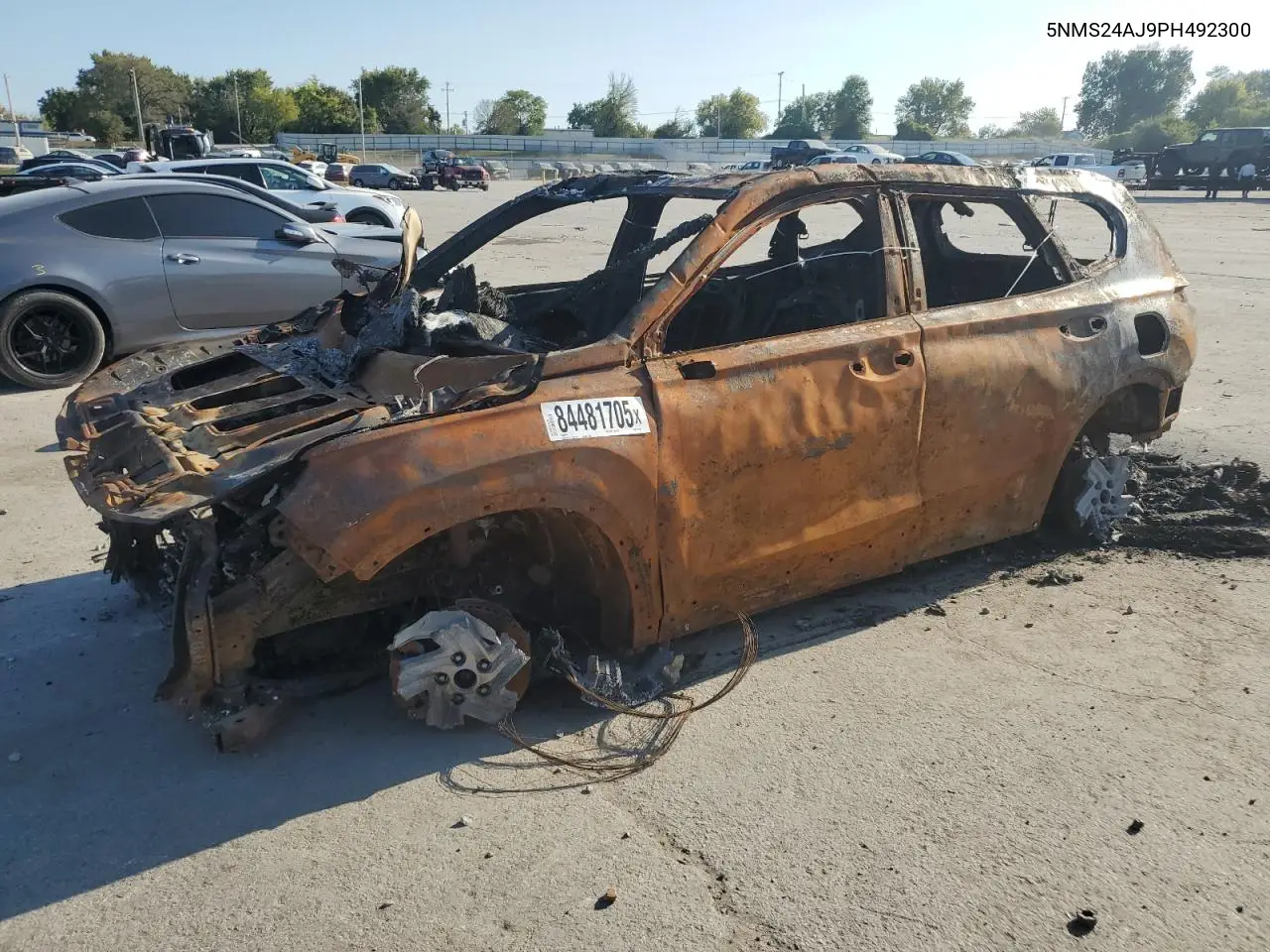 5NMS24AJ9PH492300 2023 Hyundai Santa Fe Sel