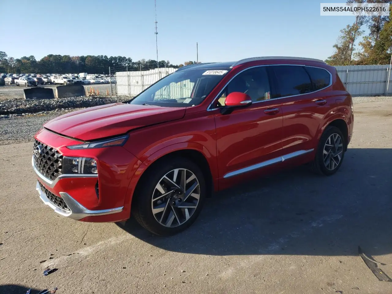 5NMS54AL0PH522616 2023 Hyundai Santa Fe Calligraphy