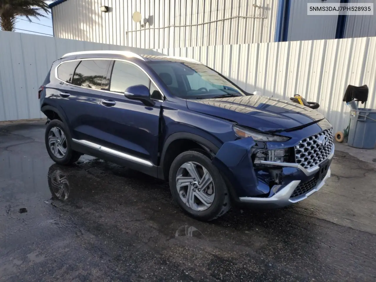 5NMS3DAJ7PH528935 2023 Hyundai Santa Fe Sel Premium