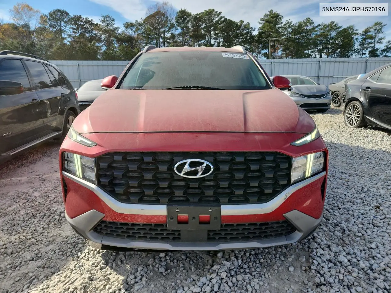 5NMS24AJ3PH570196 2023 Hyundai Santa Fe Sel
