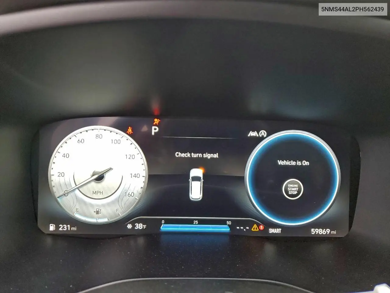5NMS44AL2PH562439 2023 Hyundai Santa Fe Limited
