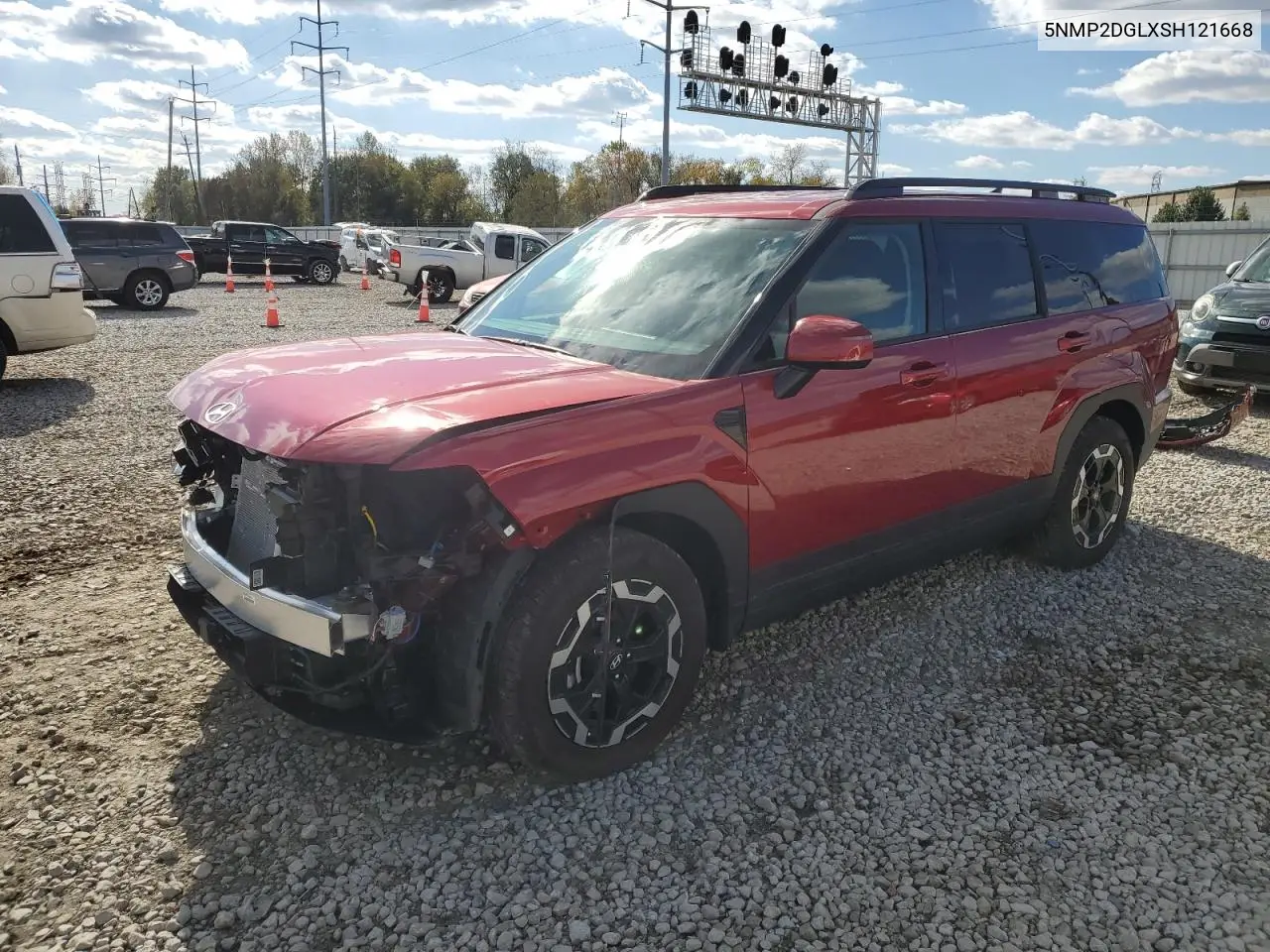 5NMP2DGLXSH121668 2025 Hyundai Santa Fe Sel
