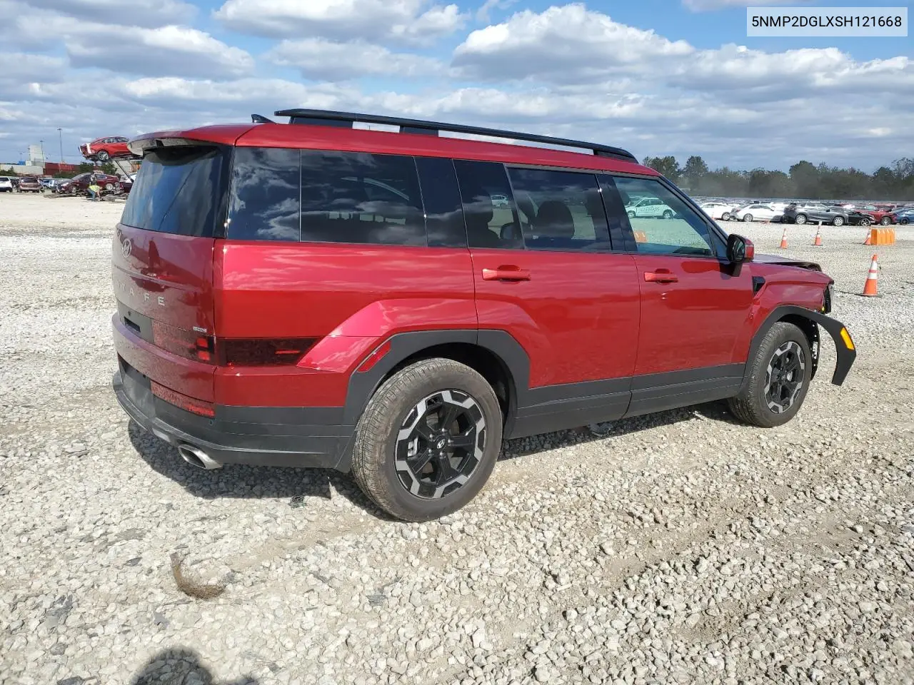 5NMP2DGLXSH121668 2025 Hyundai Santa Fe Sel