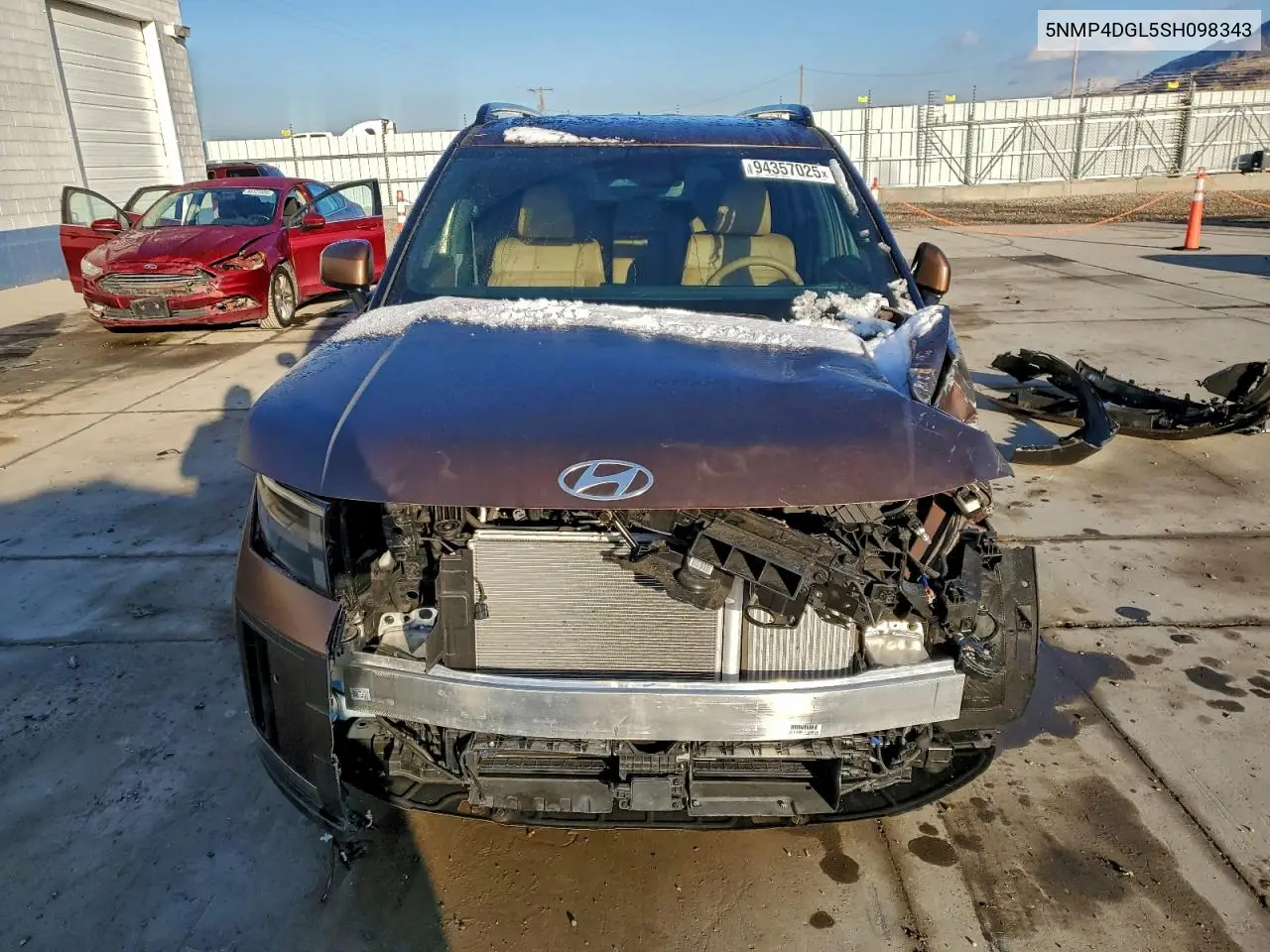 5NMP4DGL5SH098343 2025 Hyundai Santa Fe Limited