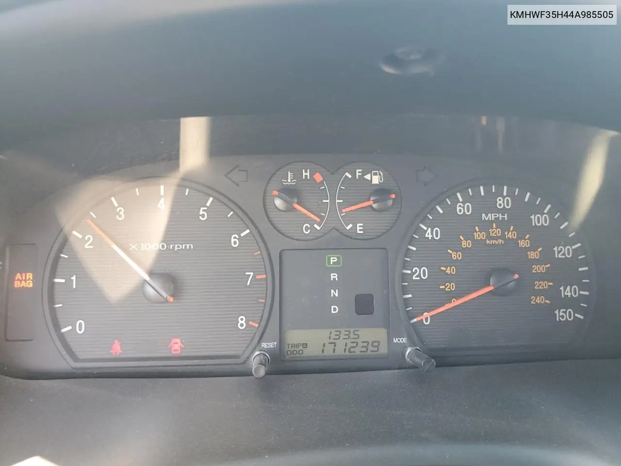 KMHWF35H44A985505 2004 Hyundai Sonata Gls