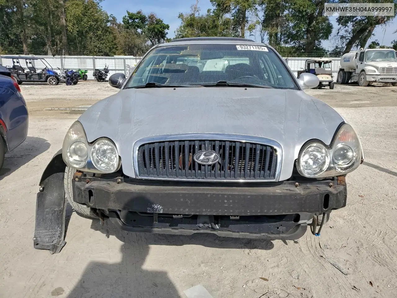 KMHWF35H04A999997 2004 Hyundai Sonata Gls