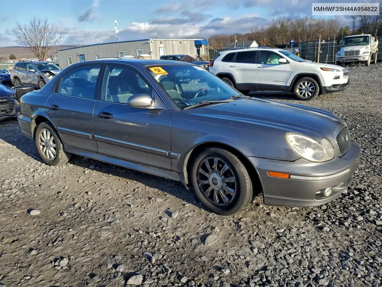 KMHWF35H44A954822 2004 Hyundai Sonata Gls