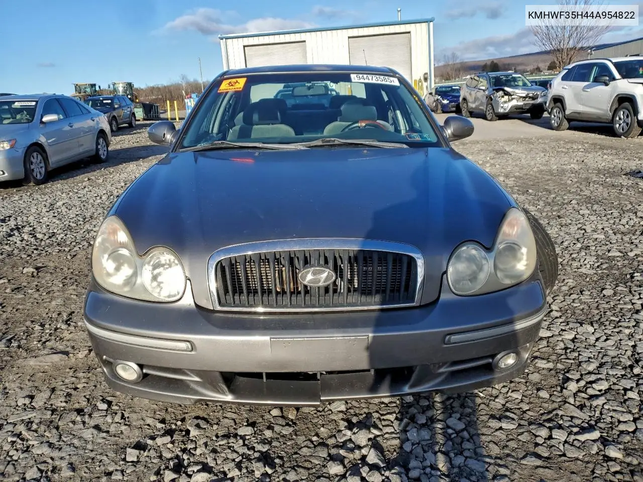 KMHWF35H44A954822 2004 Hyundai Sonata Gls