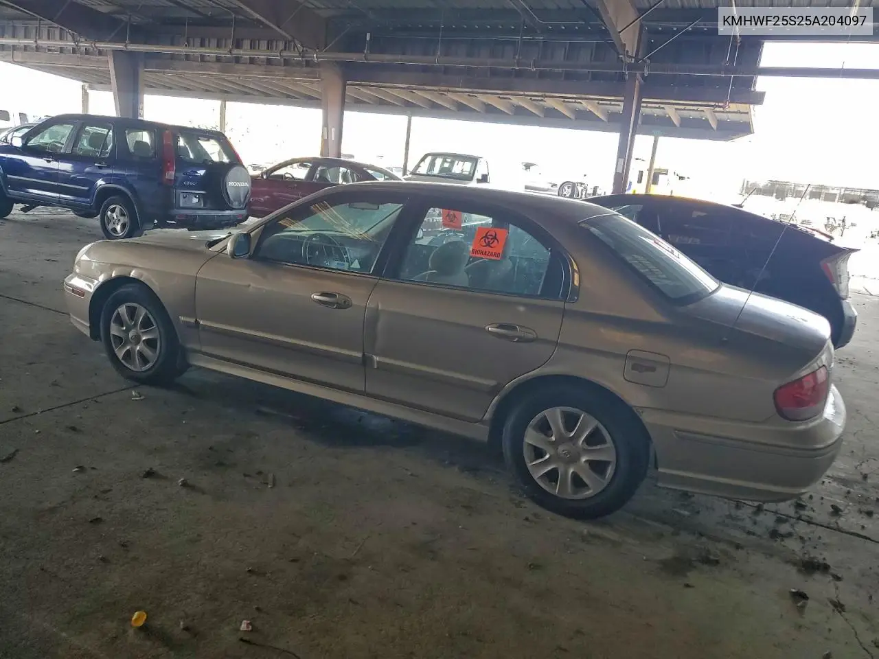 KMHWF25S25A204097 2005 Hyundai Sonata Gl