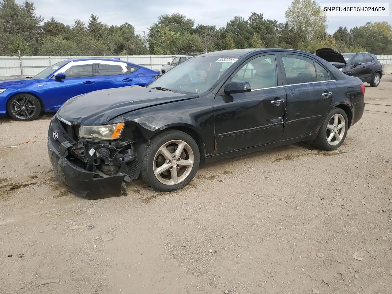 5NPEU46F56H024609 2006 Hyundai Sonata Gls