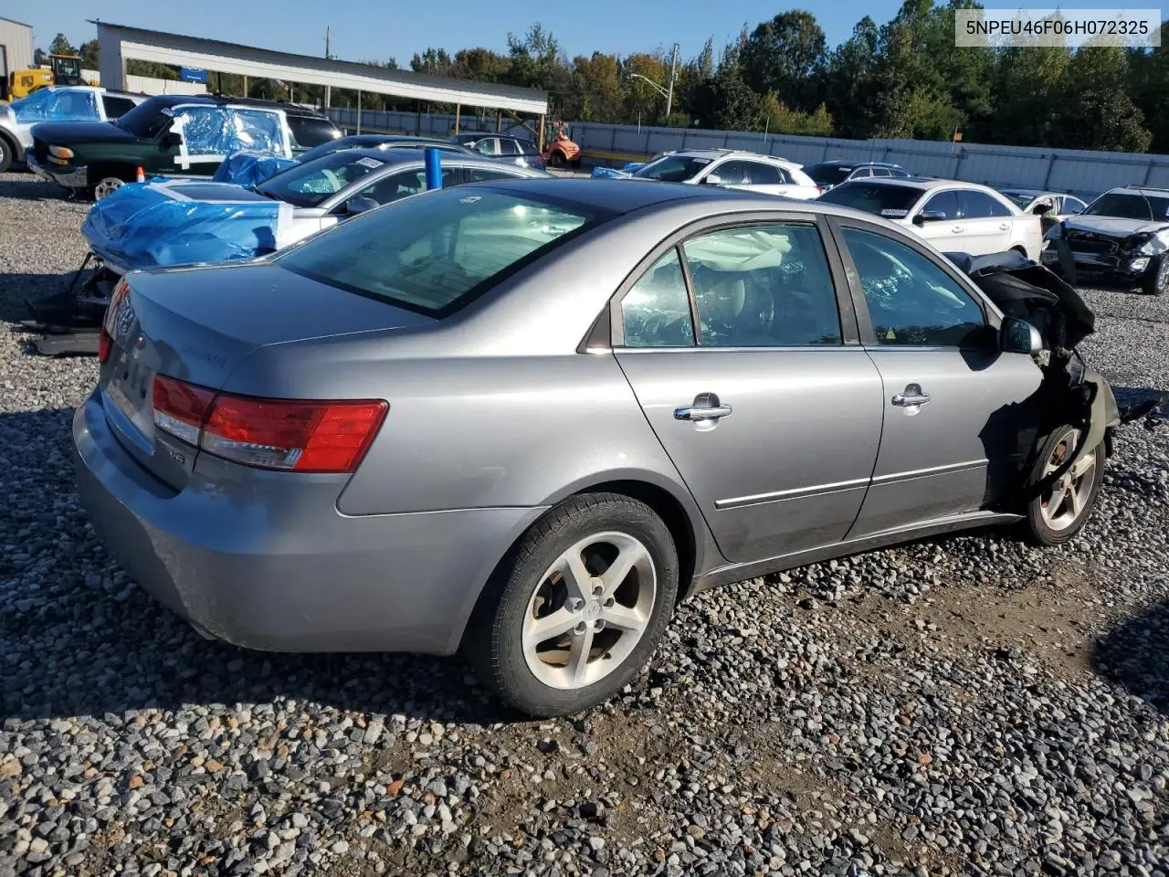 5NPEU46F06H072325 2006 Hyundai Sonata Gls