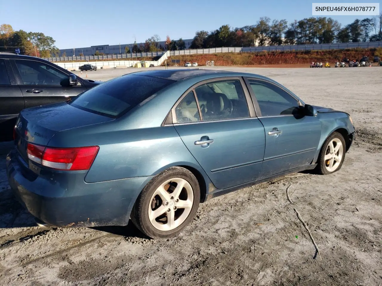 5NPEU46FX6H078777 2006 Hyundai Sonata Gls
