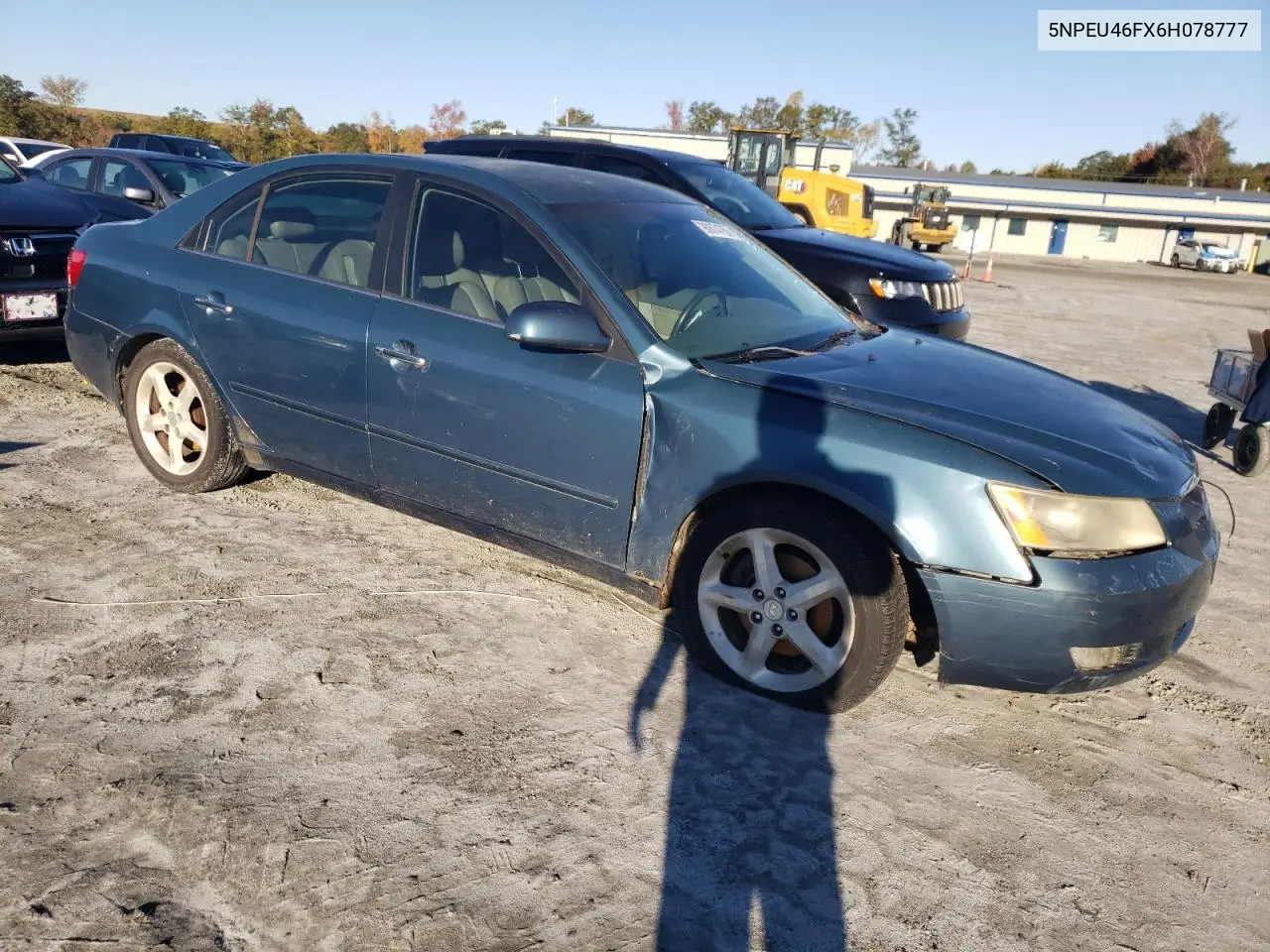 5NPEU46FX6H078777 2006 Hyundai Sonata Gls