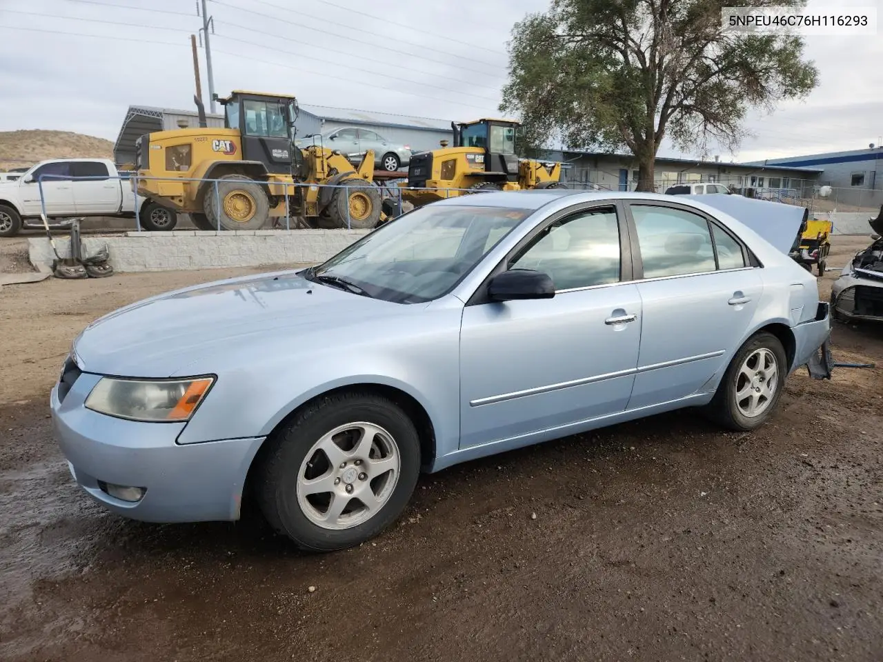 5NPEU46C76H116293 2006 Hyundai Sonata Gls
