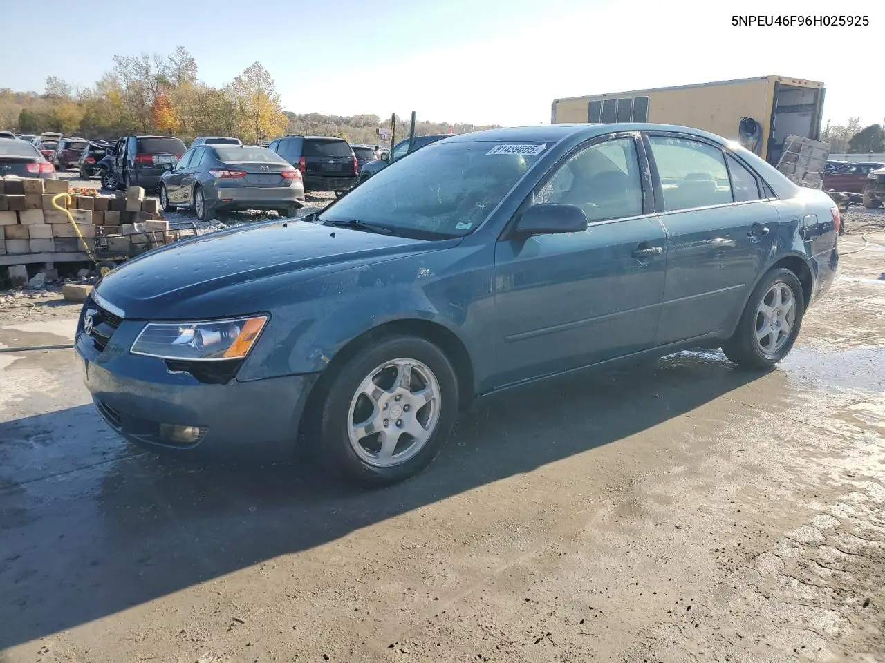 5NPEU46F96H025925 2006 Hyundai Sonata Gls