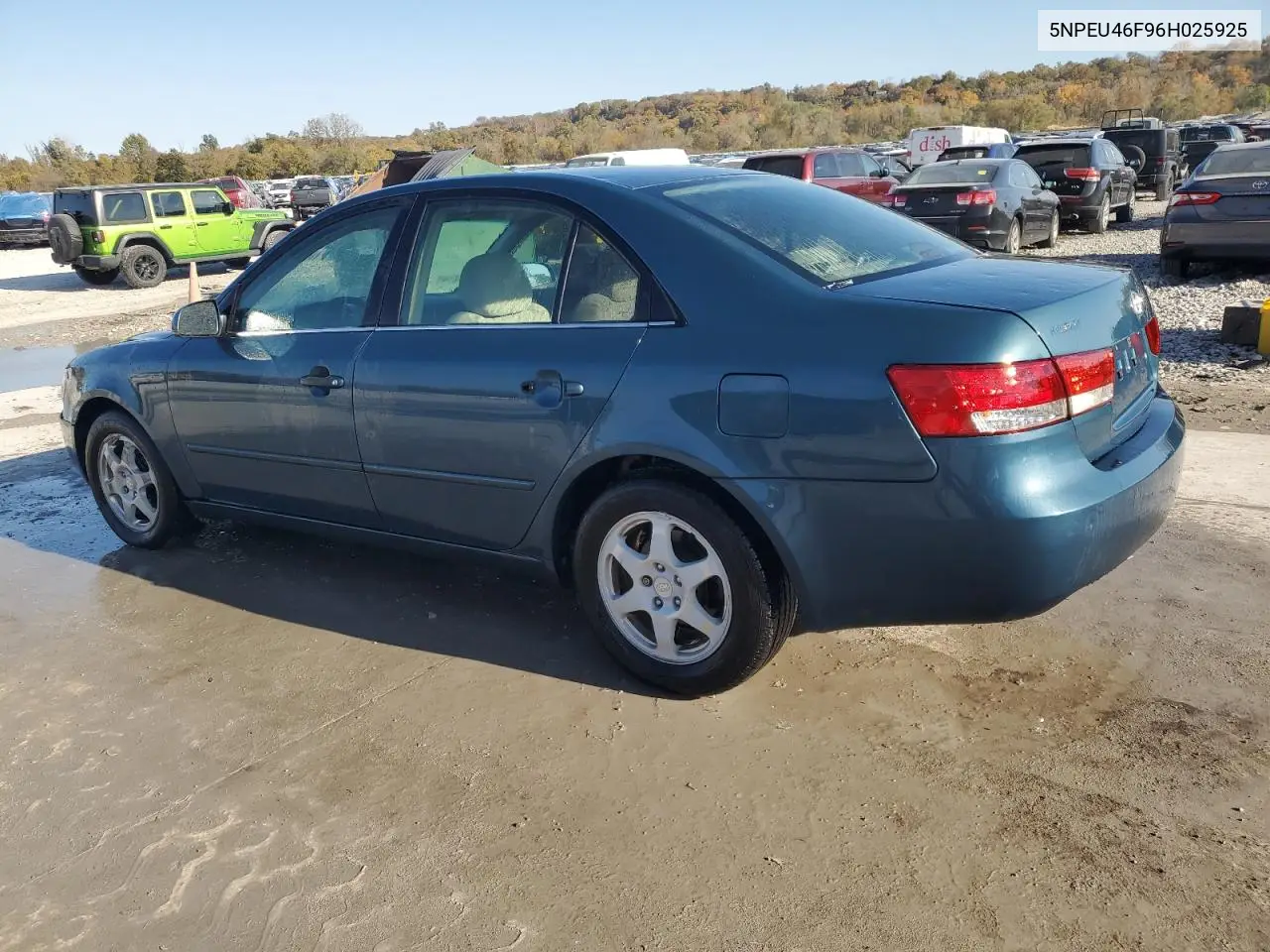 5NPEU46F96H025925 2006 Hyundai Sonata Gls