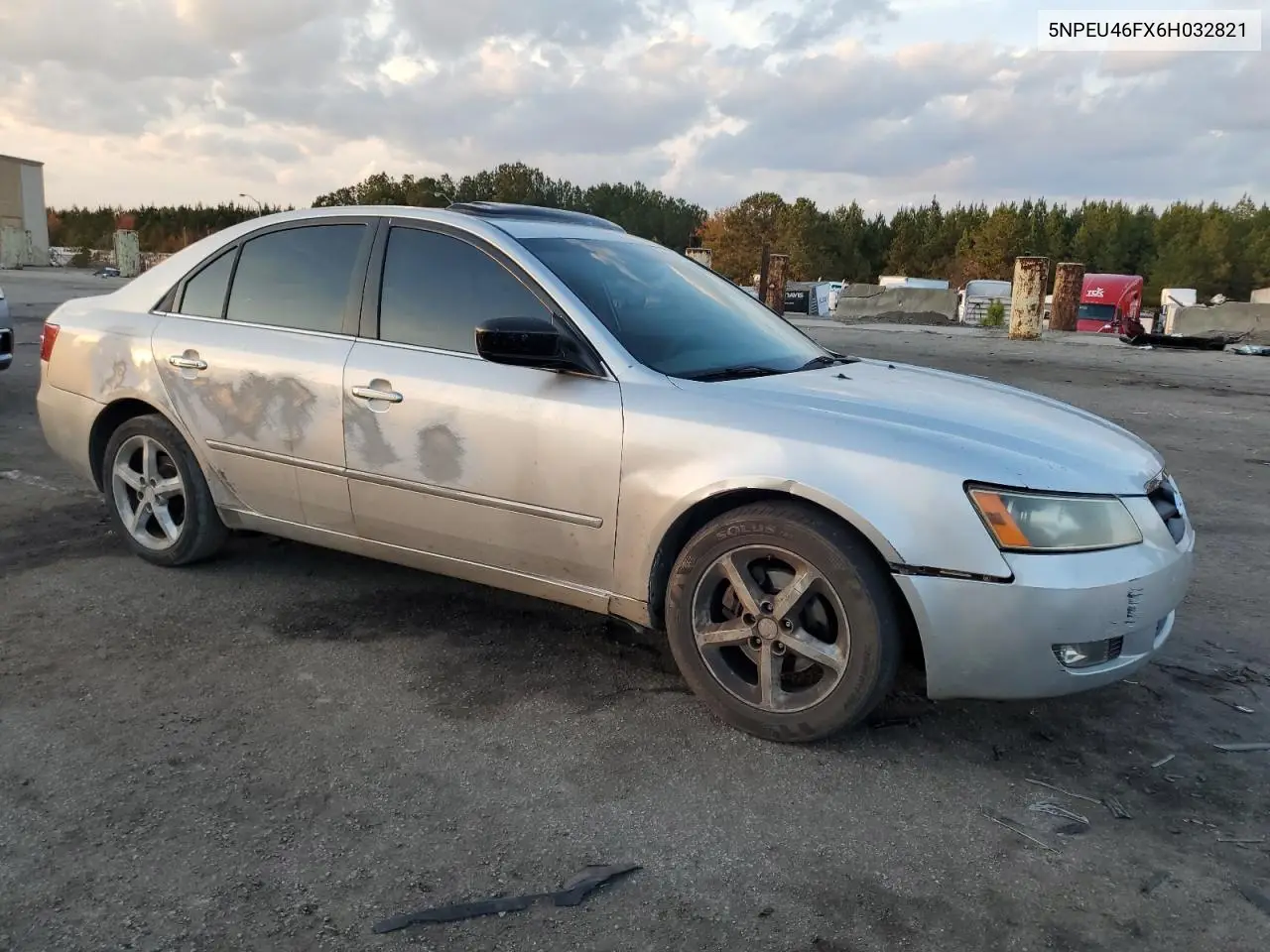 5NPEU46FX6H032821 2006 Hyundai Sonata Gls