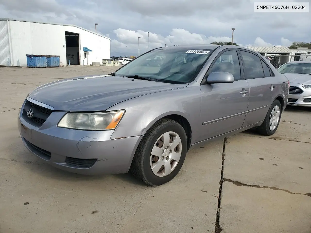 5NPET46C76H102204 2006 Hyundai Sonata Gl