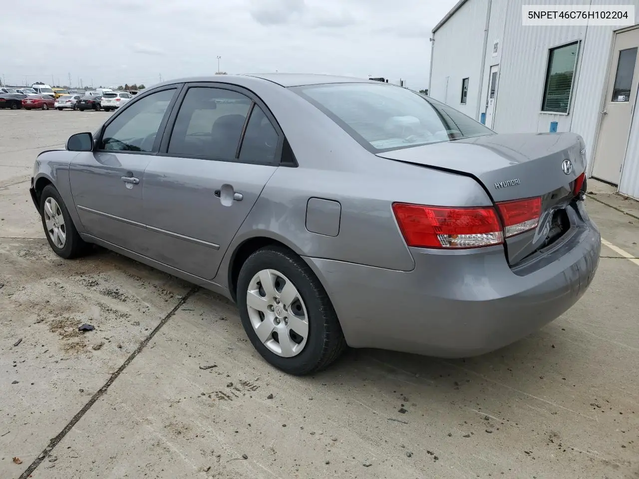 5NPET46C76H102204 2006 Hyundai Sonata Gl