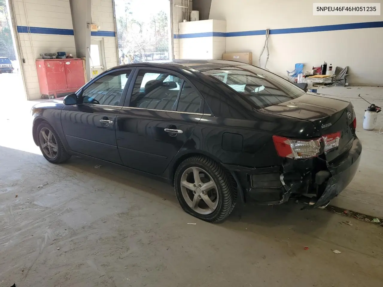 5NPEU46F46H051235 2006 Hyundai Sonata Gls